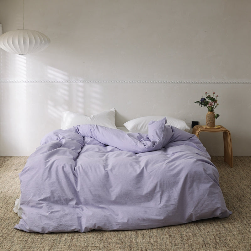 Orchid Dusk — Premium Washed Cotton Duvet Cover