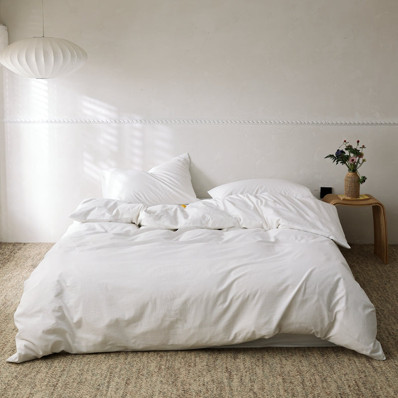 Sno — Premium Washed Cotton Duvet Cover