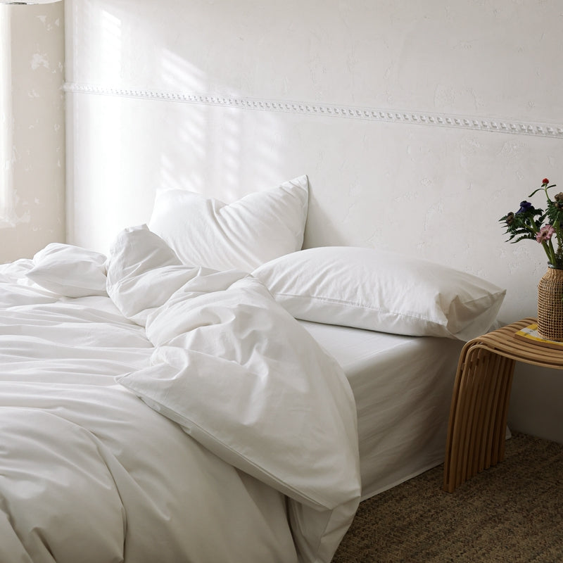 Sno — Premium Washed Cotton Duvet Cover
