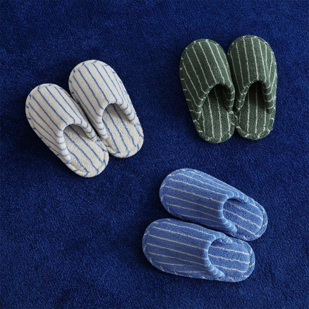 Linear Stripe Slippers
