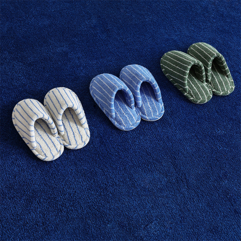 Linear Stripe Slippers