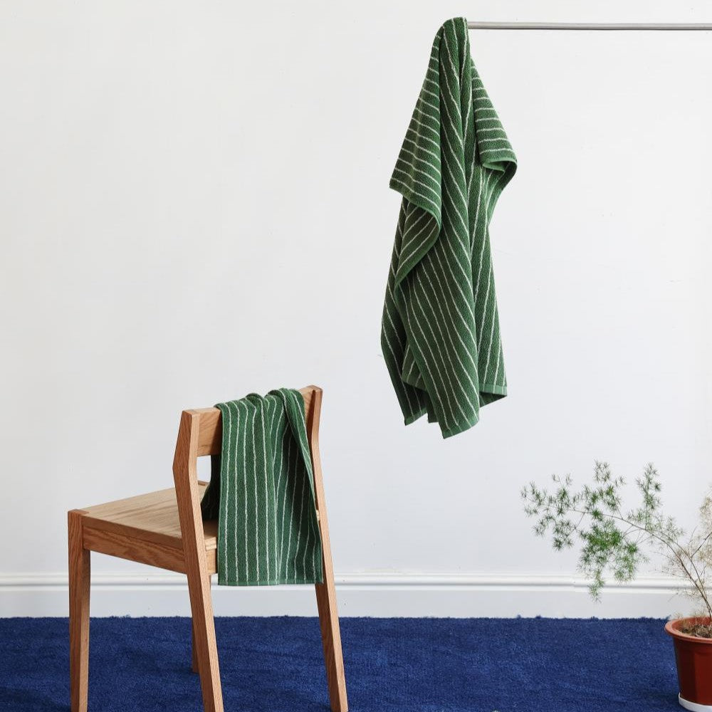 Linear Stripe Cotton Towel