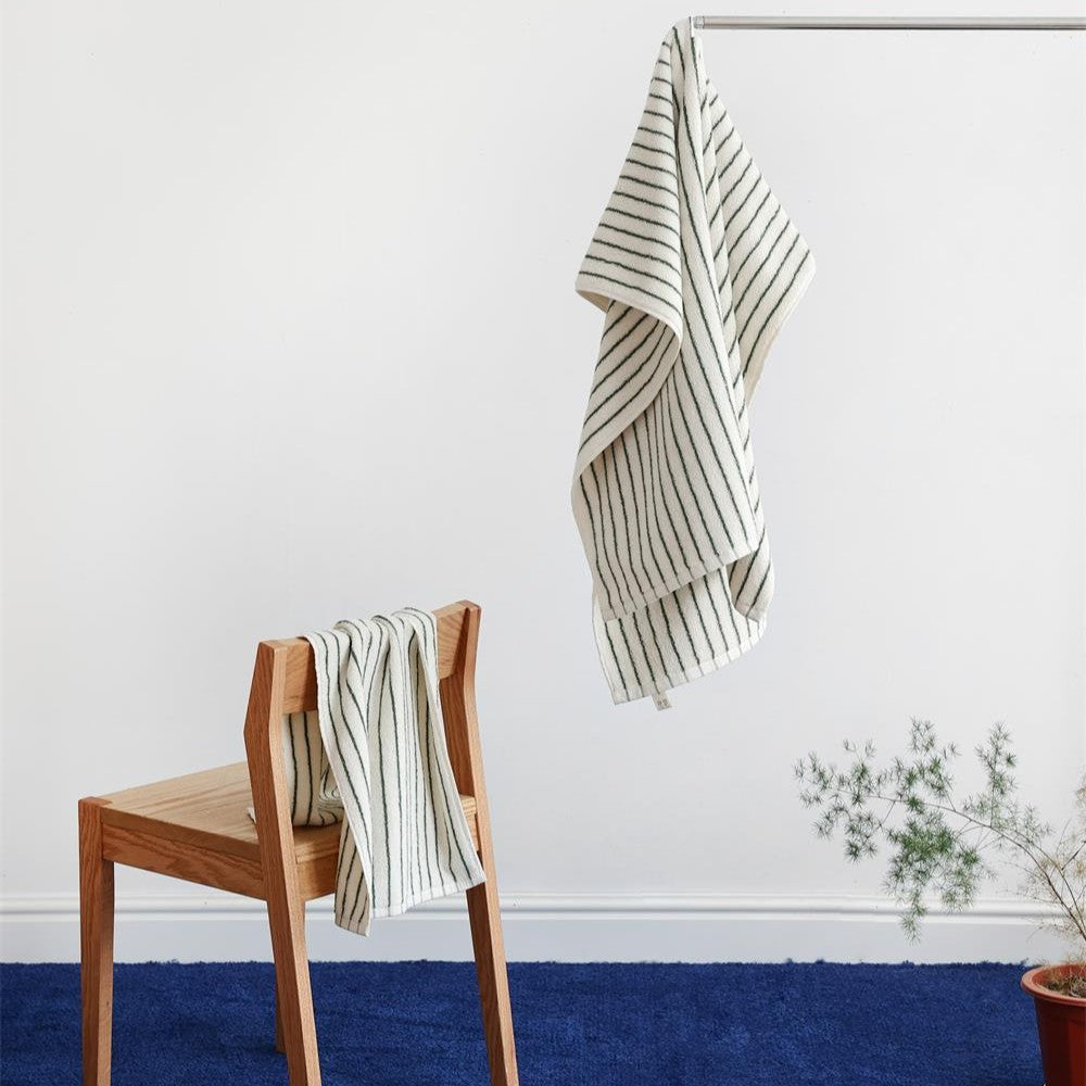 Linear Stripe Cotton Towel