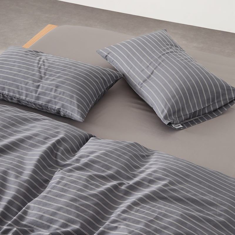 Basalt Stripe — The 60-Count Linear Set