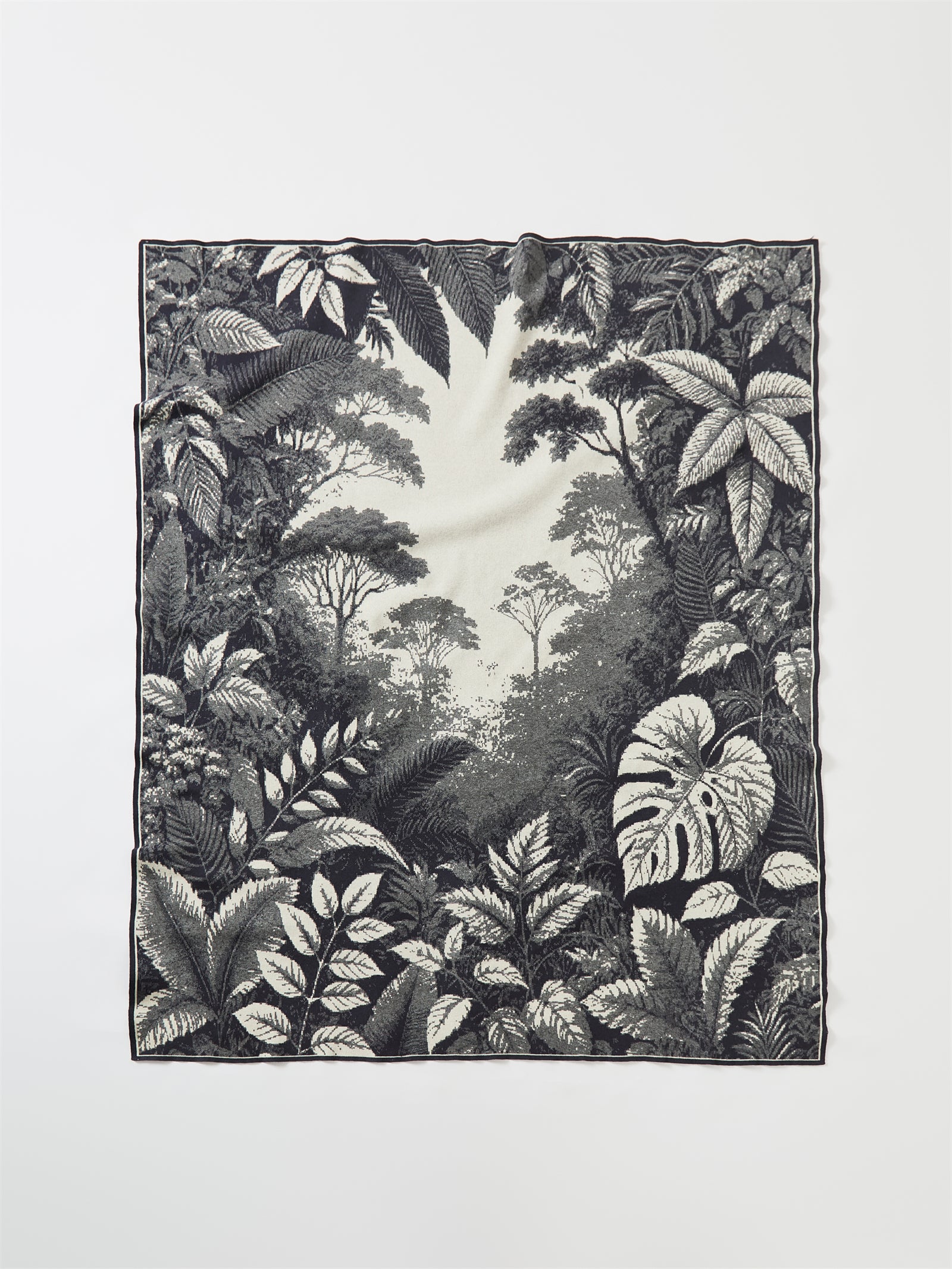 Skog 植物圖案蓋毯