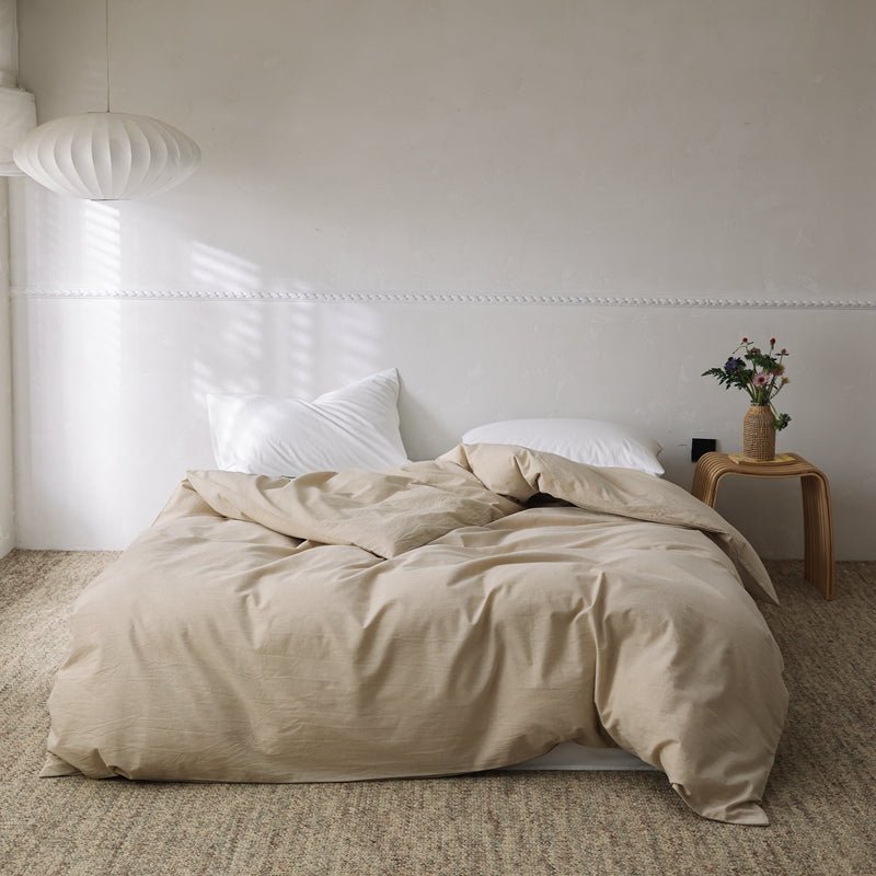 Dune — Premium Washed Cotton Duvet Cover