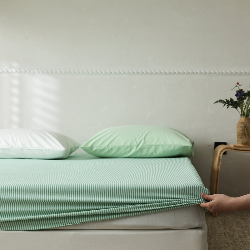River Willow — The Linear Premium Washed Cotton Sheets