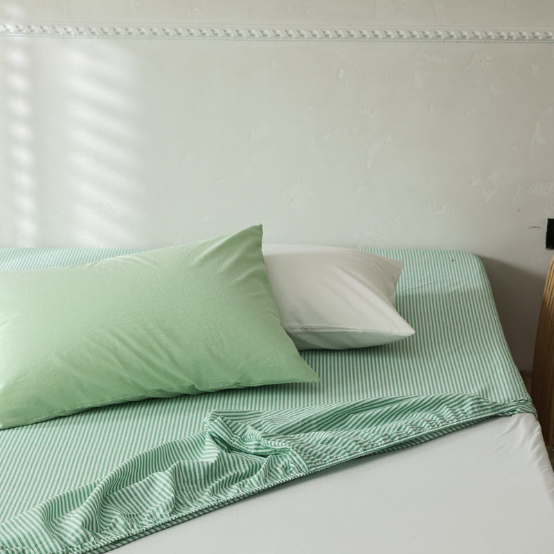 River Willow — The Linear Premium Washed Cotton Sheets