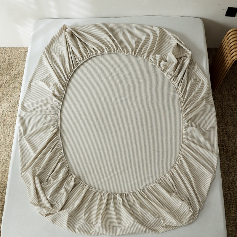 Desert Sand — The Linear Premium Washed Cotton Sheets