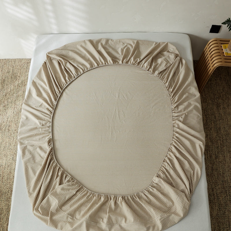 Amber Soil — The Linear Premium Washed Cotton Sheets