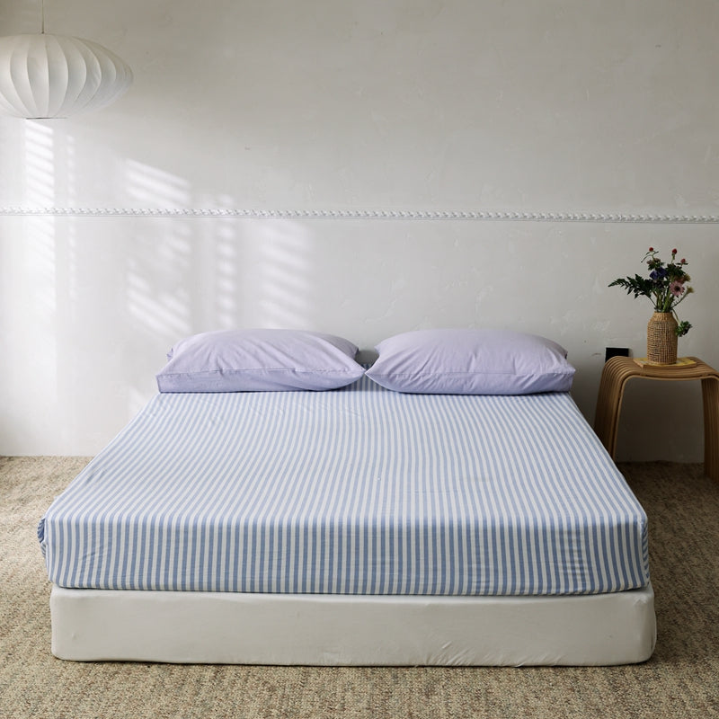 Deep Horizon — The Linear Premium Washed Cotton Sheets