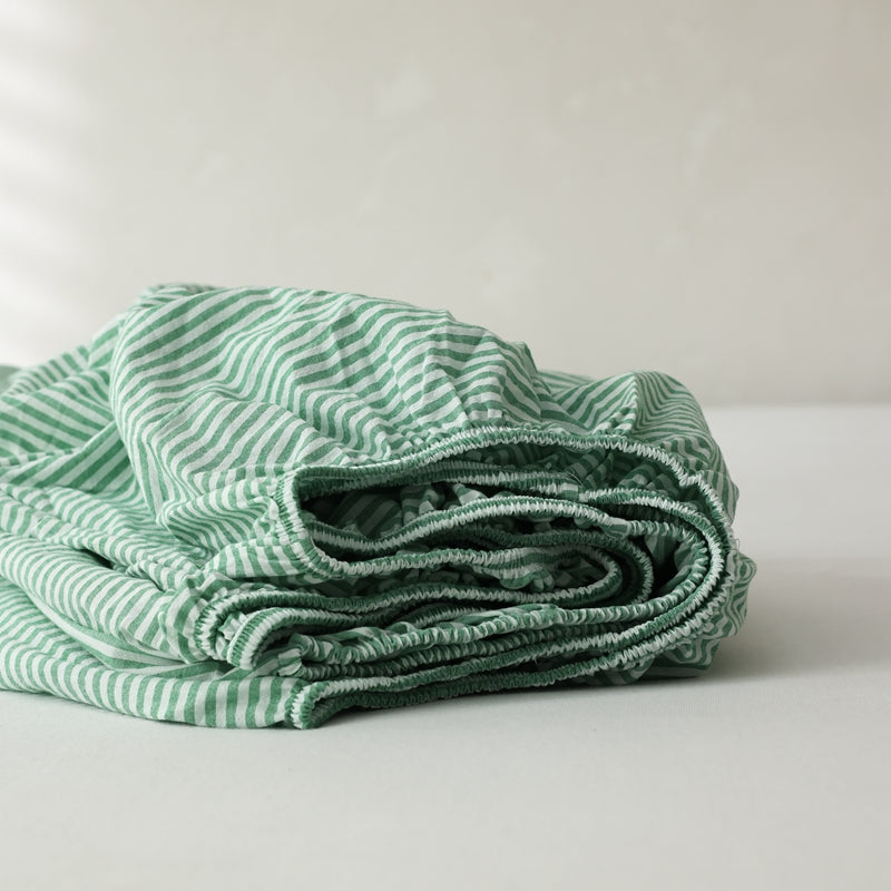 River Willow — The Linear Premium Washed Cotton Sheets