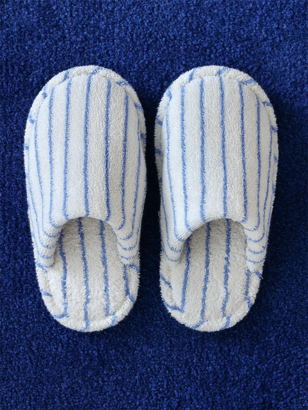 Linear Stripe Slippers