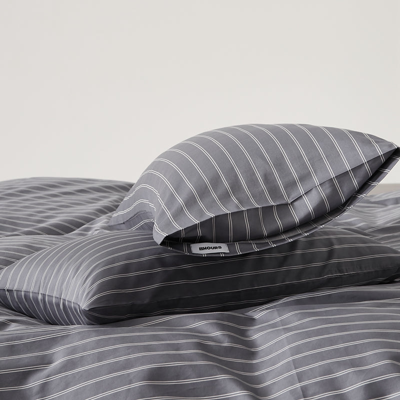 Basalt Stripe — The 60-Count Linear Set