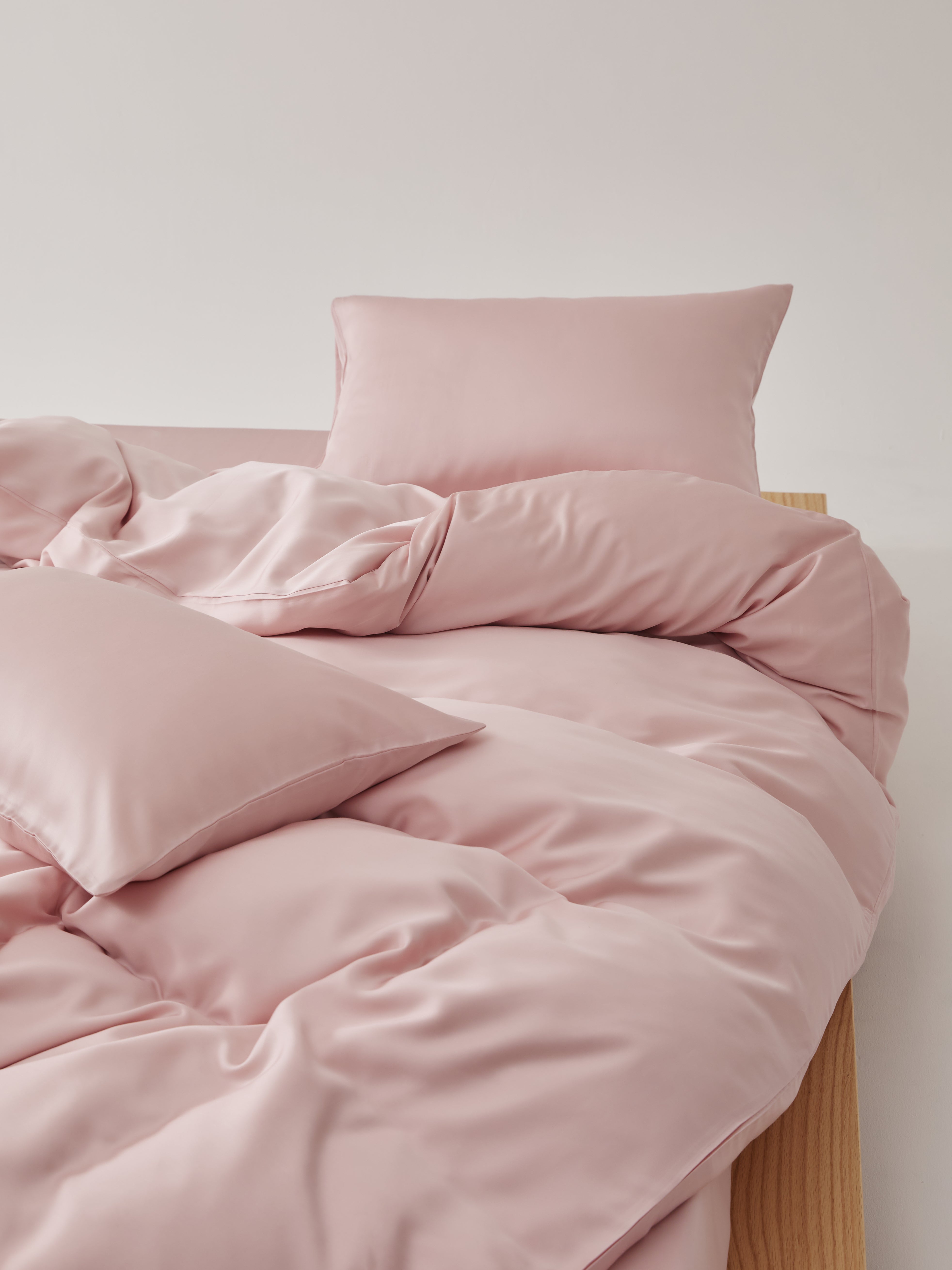 lyserød — 60s TENCEL™ Lyocell Bedding Set